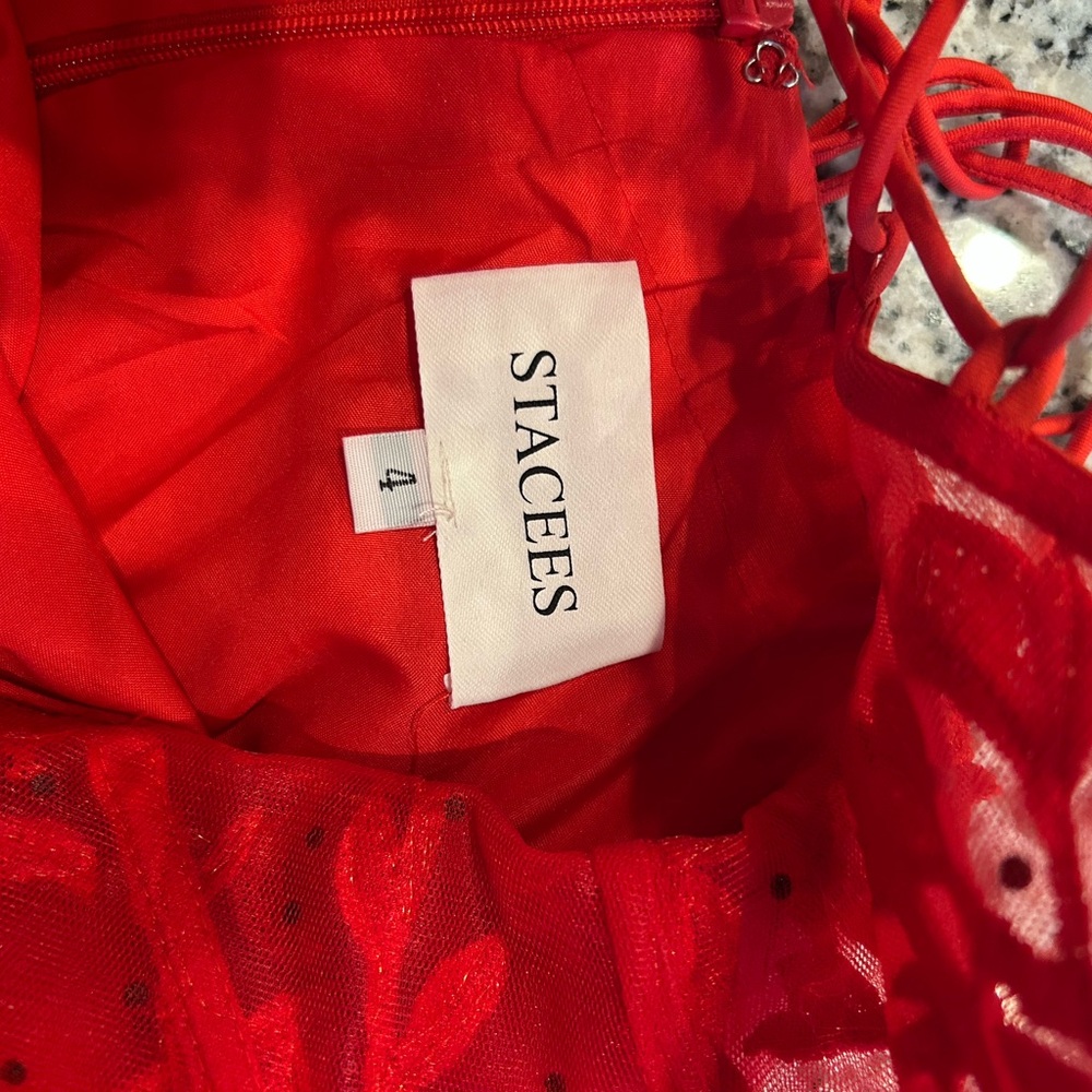 Stacees Prom Dress Size 4 - Picture 8 of 14